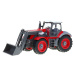 mamido Traktor s vlečkou na dálkové ovládání RC červený