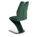 Jídelní židle GERDA – samet, zelená