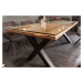 LuxD Designový jídelní stůl Shark X 220 cm přírodní
