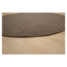 Vopi koberce Kusový koberec Astra hnědá kruh - 400x400 (průměr) kruh cm