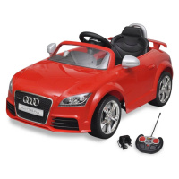 vidaXL Audi TT RS dětské auto s dálkovým ovládáním červené