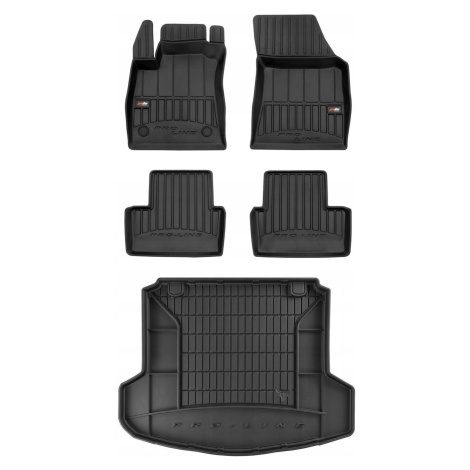 Set 3D gumové autokoberce rohož Renault Megane 4 Sedan od 2016