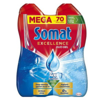 SOMAT Excellence Duo pro hygienickou čistotu 70 dávek, 1,26 l