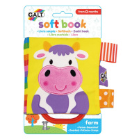 Galt Dětská knížka s kousátkem - Na farmě