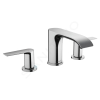 Hansgrohe 75033000 - Umyvadlová baterie s výpustí, 3-otvorová instalace, EcoSmart, chrom