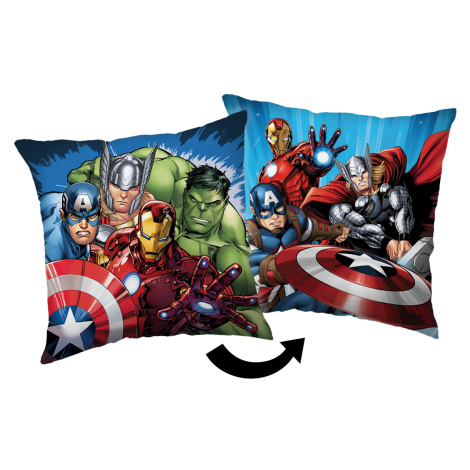 Jerry Fabrics Dekorační polštářek 40x40 cm - Avengers "Heroes 03"