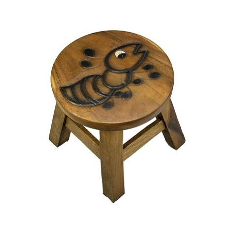 Dřevěná dětská stolička - MRAVENEC AK Trading