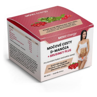 MOVit Energy Močové cesty D-Manóza + Brusinky PLUS 30 sáčků