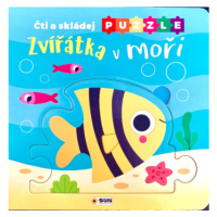 Čti a skládej puzzle - Zvířátka v moři