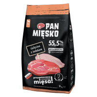 Pan Mięsko Medium telecí s krůtím - Výhodné balení: 2 x 9 kg