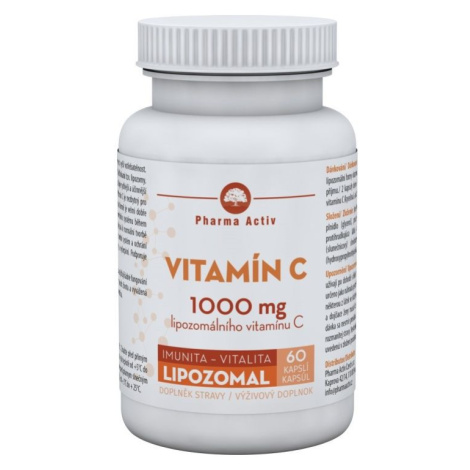 Pharma Activ LIPOZOMAL Vitamín C 1000 mg 60 kapslí