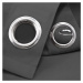 Dekorační krátký závěs s kroužky COLOR 160 barva 33 šedá 140x160 cm (cena za 1 kus) MyBestHome