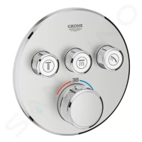 Grohe 29121DC0 - Termostatická sprchová podomítková baterie, 3 ventily, supersteel