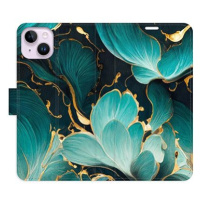 iSaprio flip pouzdro Blue Flowers 02 pro iPhone 14 Plus