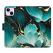 iSaprio flip pouzdro Blue Flowers 02 pro iPhone 14 Plus