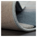Flair Rugs koberce Kusový koberec Hand Carved Aurora Denim Blue Rozměry koberců: 120x170