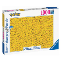 RAVENSBURGER - Challenge Puzzle: Pokémon Pikachu 1000 dílků