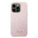 Guess GUHCP14LHGGSHP hard silikonové pouzdro iPhone 14 PRO 6.1" pink Glitter Script