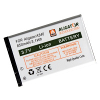 ALIGATOR baterie pro A340/A310/A311/A320/V600 850mAh Li-Ion