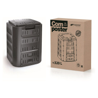 Kompostér COMPOGREEN 320 l černý PRIKST320C-S411