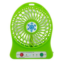 Vergionic 2160 Mini stolní USB ventilátor 4,5 W, zelený