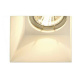 SLV BIG WHITE PLASTRA, vestavné svítidlo, QPAR51, hranaté, bílá sádra, max. 35 W 148071