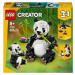 LEGO LEGO® Creator 3v1 Divoká zvířata: Pandí rodinka 31165