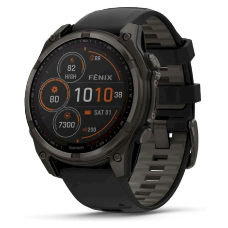 Garmin Fenix 8 Solar 47 mm titan černé