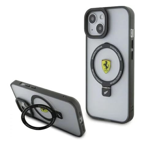 Kryt Ferrari FEHMP15SUSCAH iPhone 15 6.1" transparent hardcase Ring Stand 2023 Collection MagSaf G3FERRARI