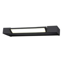 LED Koupelnové nástěnné svítidlo AZzardo Dali 30 4000K black AZ2885 9W 1050lm 4000K IP44 30cm če