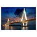 Obrázek svítící ve tmě - Motiv Haikou Century Bridge Formát A2 - Kód: 14569