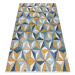 Dywany Łuszczów Kusový koberec Cooper Sisal Mosaic 22222 ecru/navy – na ven i na doma - 140x190 