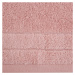 Bavlněný froté ručník s proužky DAMIAN 50x90 cm, pudrová růžová, 500 gr Mybesthome