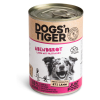 Dogs'n Tiger Abendbrot jehněčí s pastinákem 6 × 400 g