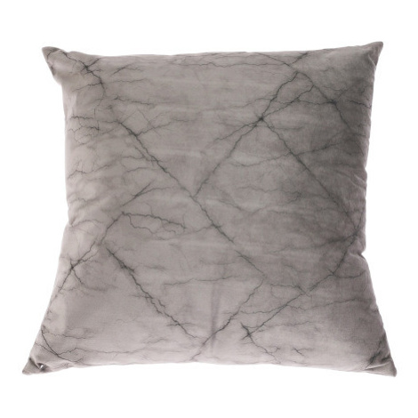 Dekorační polštář Cushion Mramor 45x45 cm, šedý Asko
