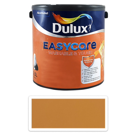 DULUX EasyCare - omyvatelná malířská barva do interiéru 2.5 l Mechanický pomeranč