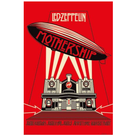 Plakát - Led Zeppelin (Mothership Red) Europosters