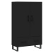 vidaXL Skříň highboard černá 69,5 x 31 x 115 cm kompozitní dřevo