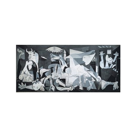 Educa Panoramatické puzzle Guernica, Pablo Picasso 3000 dílků