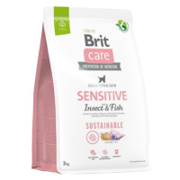 Brit Care Dog Sustainable s hmyzem a rybou Sensitive 3 kg