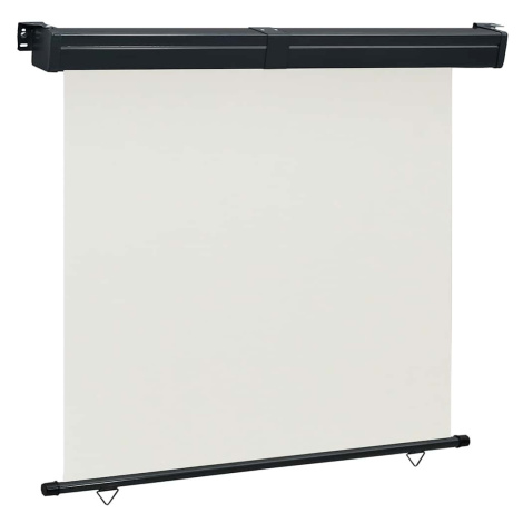 vidaXL Balkonová zástěna 175 x 250 cm krémová