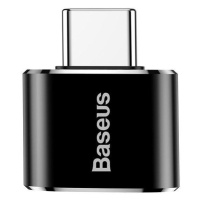 Adaptér Baseus USB na USB Type-C 2,4A (černý)