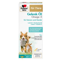 Doppelherz kloubní olej pro kočky a psy - Výhodné balení: 2 x 250 ml