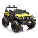 Dětské elektrické auto Jeep Off Road 4x4 zelené