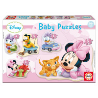 Educa baby dětské puzzle Baby Minnie 15612 barevné