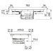 Franke FMA 839 HI  Černé sklo vestavná indukční varná deska s integrovaným odsavačem par 340.059
