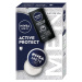 Nivea Men Box Active Protect 2024 dárková sada pro muže 2 ks