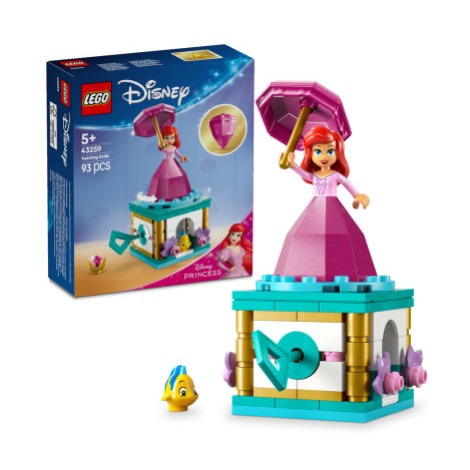 LEGO® ǀ Disney 43259 Točící se Ariel