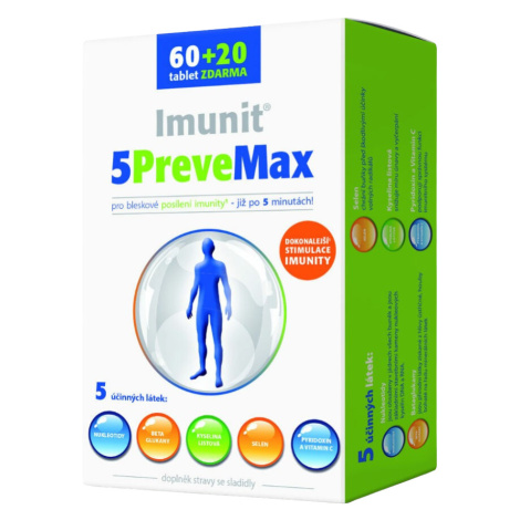 IMUNIT 5PreveMax nukleotidy + betaglukan 60 + 20 tablet