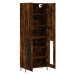 vidaXL Skříň highboard kouřový dub 69,5 x 34 x 180 cm kompozitní dřevo